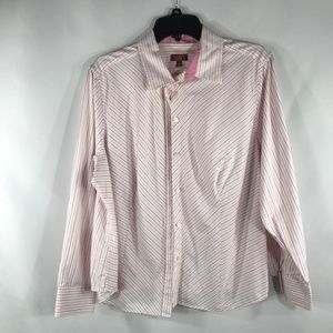 TALBOTS PINK SIZE 16W BUTTON DOWN